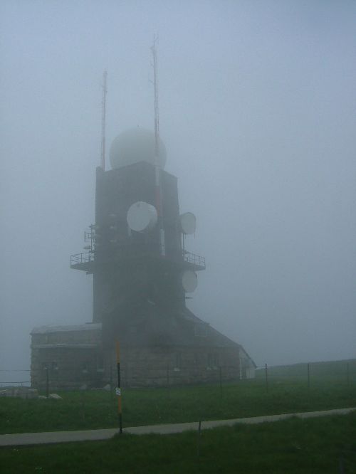 Le FELDBERG dans le brouillard