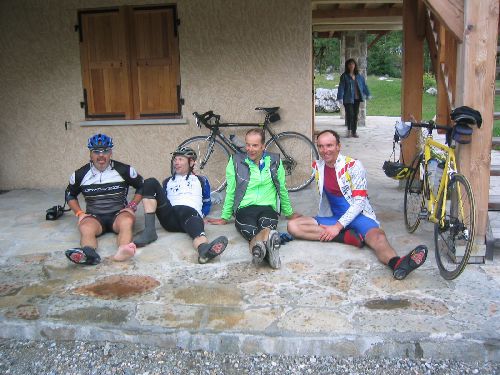 Sacré DOM. A l'agonie dans le Galibier; il nous a bien mis dans le rouge pour arriver KC à Pelvoux !!!