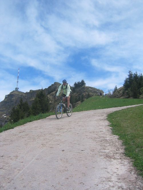 Philou à la descente, ça va mieux !