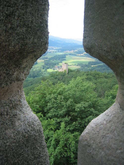 Jolie vue sur les autres chateaux du secteur