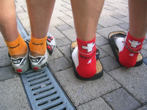 Ah, les belles chaussettes!