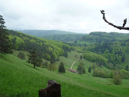Joli paysage, pas plat hélas !