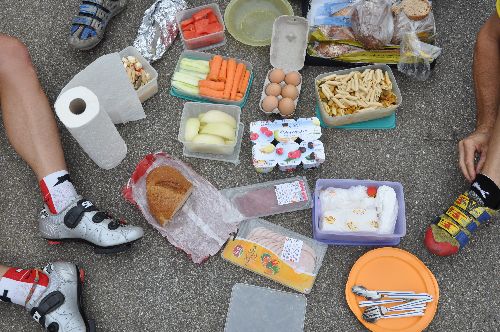 Comme dab, pic nic aux petits oignons