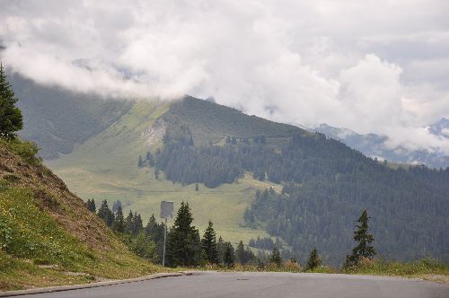 Joli vue du col de la Croix