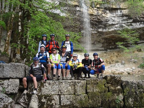 Première visite aux Cascades du Hérisson