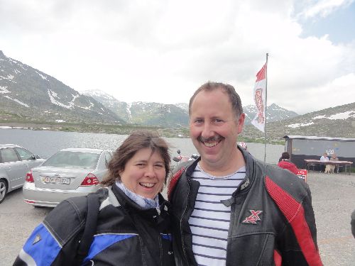 Col du Gotthard, le sourire de Chantinelly !