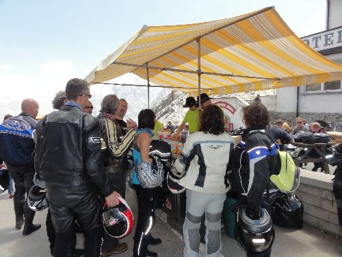 Werstlastand au Stelvio...
