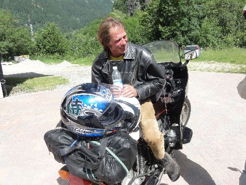 J'ai essayé de rouler à l'envers, mais ça ne va pas...