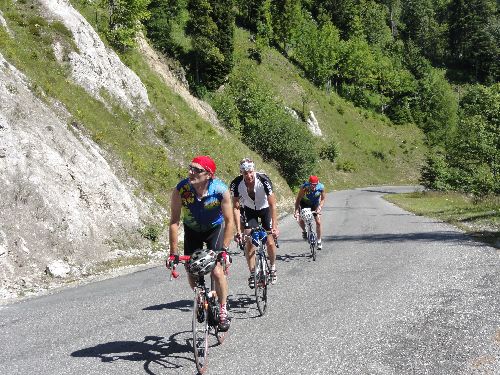 Montée du col de la Croix