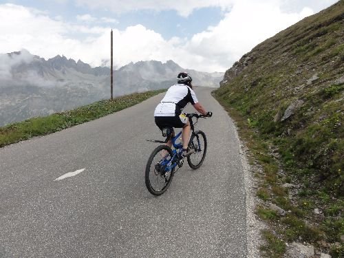 Ah, ça fait du bien de pédaler sur un "vrai" VTT...