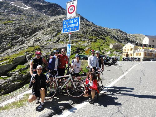 Premier grand col; 2473 m ça ne rigole plus
