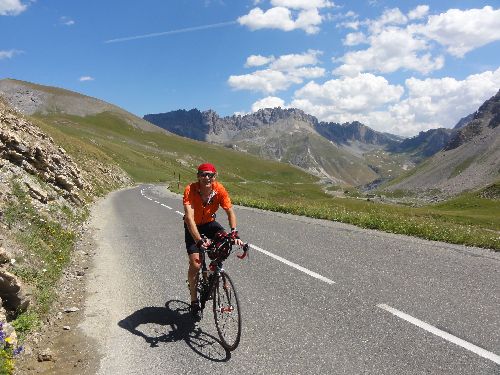 Plus que 3 km avant le sommet du Galibier