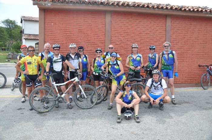 Le groupe pour la photo souvenir avec Valter