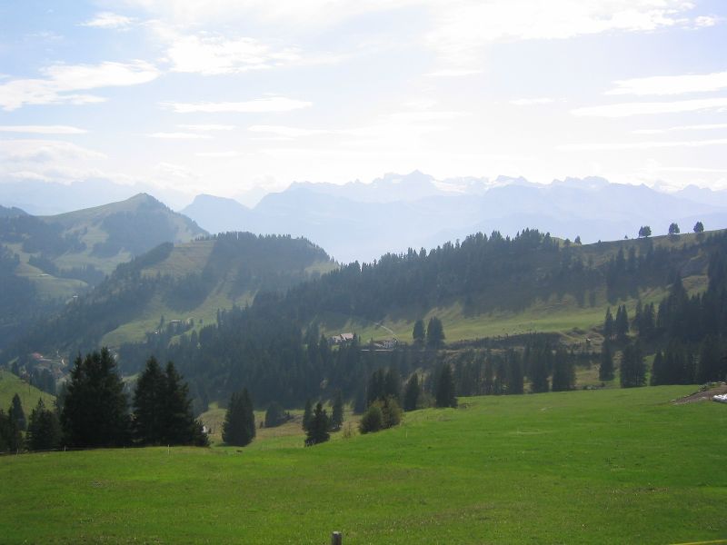 Superbe panorama, depuis le Staffel